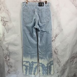 Levis Jeans Women 29x31 Vintage 90s 917 High Rise Bootcut Tie Dye Rigid Denim L2
